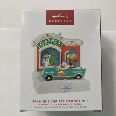 2023 Hallmark Happy Holiday Parade Joanne's Christmas Boutique Tree Ornament NEW