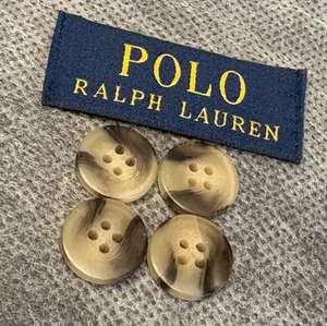 Original Ralph Lauren Polo Ersatz-Kunststoffknöpfe zum Aufnähen 4er-Set - Bild 1 von 10