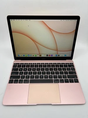 Apple MacBook 12" Early 2016 Core M3 1.1GHz 8GB RAM 256GB SSD macOS Monterey V68 - Image 1 of 4