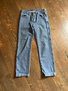 Wrangler Rustler Jeans Size 29x30 Blue Denim Cowboy Workwear Pocket Zip Button - Picture 1 of 6