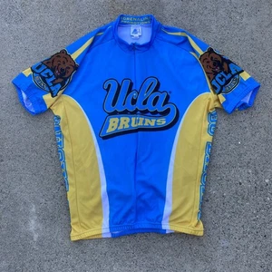 Vintage Adrenaline UCLA Bruins Bear Trikot Radsport Fahrrad Shirt Promo Herren XL - Bild 1 von 9