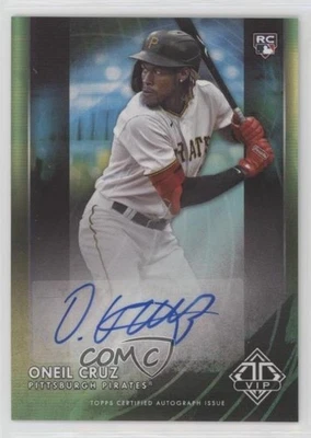 2022 Topps Transcendent Collection VIP Party /20 Oneil Cruz Rookie Auto RC - Image 1 of 2