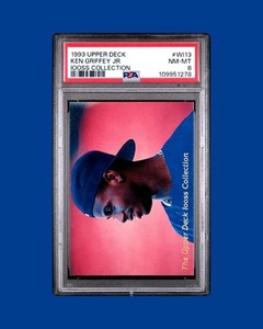 1993 Upper Deck " looss collection " #WI 13 Ken Griffey Jr. 🔥PSA 8🔥 Mariners⚾ - Picture 1 of 8