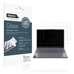 2x Protection écran pour Lenovo IdeaPad Slim 3x Verre Flexible Mat 9H dipos - Photo 1/7