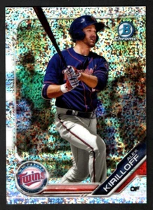 Alex Kirilloff 2019 Bowman Chrome Prospect Speckle Refractor SP Minnesota Twins - Bild 1 von 2