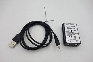 -  XBOX 360 batteria ricaricabile + cavo di ricarica usb - Imagen 1 de 2