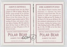2003 Topps 205 Triple Folders Polar Bear Back Albert Pujols Jason Kendall #TF68