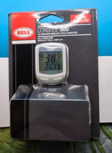 Bell Console 300 Digital Wireless 16 Function Cycle Computer Dual Display - NEW - Picture 1 of 6