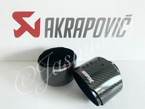 67mm AKRAPOVIC MPE MPERFORMANCE 4" EXHAUST TIPS M135i M140i M235i M240i MINI PRO - Picture 1 of 7