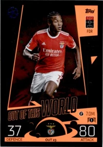 Topps Match Attax 2022/2023 EXTRA - David Neves (SL Benfica) No. OUT23 - Picture 1 of 2