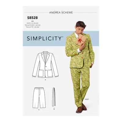 Simplicity Pattern 8528 Men's Costume Suit - Image 1 of 3