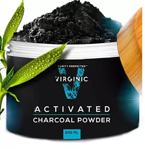 Activated Charcoal Powder Face Skin Mask Teeth Whitening Anti Aging Oral Health - Picture 1 of 6