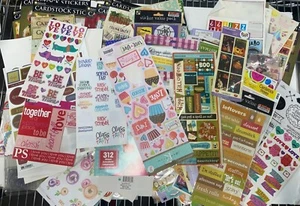 Scrapbook Sticker Verzierungen RIESIGES Konvolut Bastelbedarf für Scrapbooking Karten - Bild 1 von 6