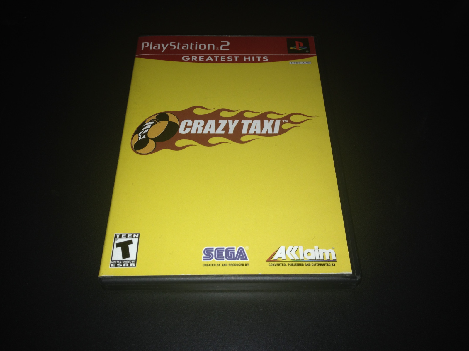 Porte-clés Crazy Taxi PlayStation 2 (PS2) - Neuf - Collection Jeu Vidéo Rétro