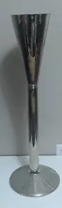 Champagner Eiskübel Kühlständer versilbert 28,5”t Retro - Bild 1 von 9