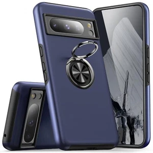 Coque pour Google Pixel 8 Pro Coque de Protection avec Anneau 360° Intégré Ho... - Photo 1 sur 7