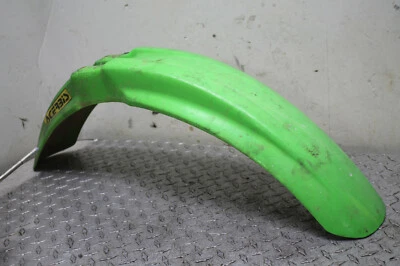 Guardabarros delantero de plástico verde de repuesto para Kawasaki KX125 000004881 2001 Foto 1 de 4