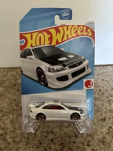 🔥HOT WHEELS🛞 HONDA CIVIC Si - White - #45/250 - 2024 HW J-Imports - Picture 1 of 2