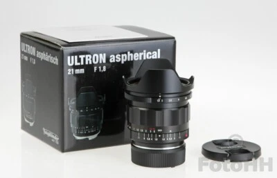 LNIB VOIGTLANDER 21mm f/1.8 ULTRON Aspherical LENS IN M MOUNT FOR LEICA M SYSTEM - Image 1 of 4