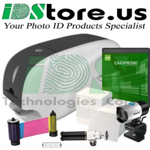 IDP Smart 31S Single Side Complete Photo ID Card Printer System - Picture 1 of 8