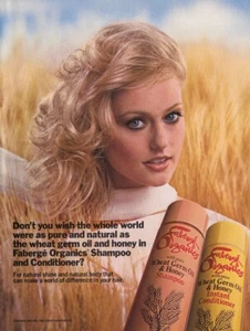 Faberge shampoo balsamo capelli 1985 vintage 1 pagina MAGAZINE AD - Foto 1 di 1