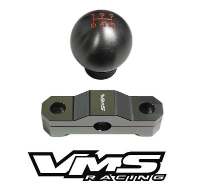 VMS RACING ROUND SHIFT KNOB + SOLID SHIFTER BUSHING FOR 94-01 ACURA INTEGRA GM Foto 1 de 4