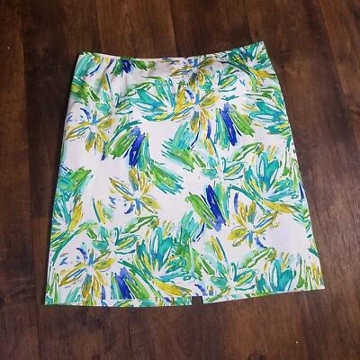 Preston & York Vestido Floral Carrera Falda Talla 18 Foto 1 de 4