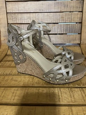 Sandalia de Tacón Alto Adrienne Vittadini Zapatos 8.5 Stappy  Foto 1 de 4