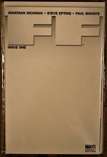 FF #1 (2011 Marvel) Blank Variant Cover, EPTING Art NM-