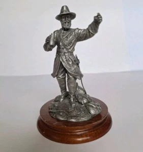 🌟 CHILMARK Gen. James Longstreet CSA Civil War Sculpture Fine Pewter #218/1200 - Picture 1 of 10