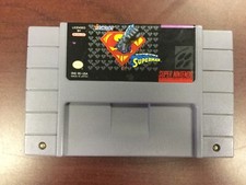 The Death and Return of Superman Super Nintendo SNES Authentic Cleaned & Tested