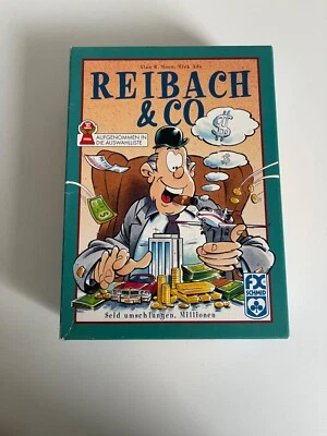 Reibach&Co FX Schmidt Kartenspiel Spiel Gesellschaftsspiel Vintage  Top 1995 - Bild 1 von 4