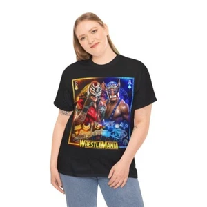 2025 WWE WrestleMania 41 Vegas Professional Wrestling Event T Shirt Patriotic - Picture 1 of 3