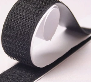 Double-sided Strong Self Adhesive Hook and Loop Tape Back Sticky Fastener - Picture 1 of 14