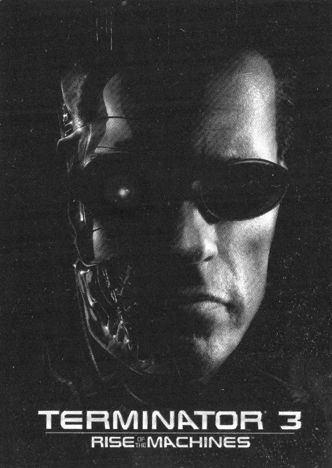 Terminator 3  Rise of the Machines  Film Cell Cards  Individual Trading Cards - Image 1 of 1
