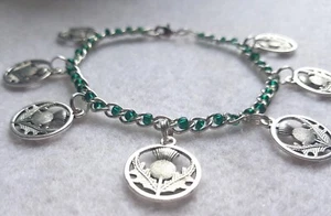 Scottish Thistle Bracelet - Picture 1 of 5