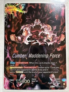 Dragon Ball Super CG - Cumber, Maddening Force BT20-114 - - Bild 1 von 1