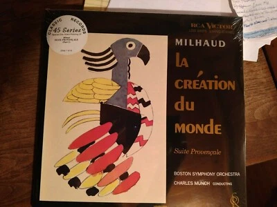 CLASSIC RECORDS 4-LP set LDS-2625: MILHAUD La Creation Du Monde MUNCH  Sealed - Image 1 of 2