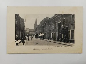 CPA - 50 - PERIERS - La Rue de Carentan. - Imagen 1 de 2