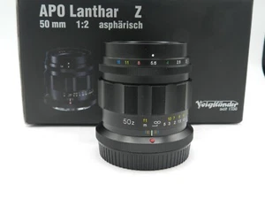 Voigtländer APO-Lanthar 50mm 2.0 ASPH schwarz für Nikon Z-Mount vom Fachhändler - Bild 1 von 7