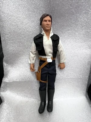"Figura de acción Hasbro Star Wars Han Solo 12"" vintage 1992 usada" Foto 1 de 4