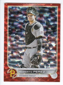 Topps Update Series 2022 #US243 ROBERTO PEREZ/299 ORANGE ICE FOILBOARD Parallel - Imagen 1 de 4
