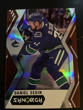 2017-18 Synergy Red #26 Daniel Sedin Unscratched