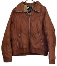 Outerwear From Sears Vintage 70s Jacket Mens Brown Large Zipper Pockets. Lined