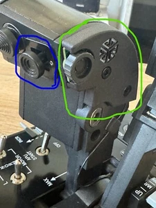 Upgraded Thrustmaster Hotas Warthog Flugsimulator-Joystick - Schwarz (2960720) - Bild 1 von 10