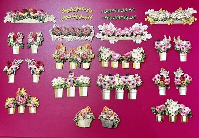 Anna Griffin's Latest Flower Cart Flower Pots Embellishments + Gorgeous Layers! - Image 1 of 4