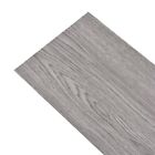 Nnevl Self-Adhesive Pvc Flooring Planks 5.02 M² 2 Mm Dark Grey