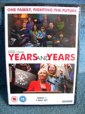 (RARE) Years and Years Series 1 (DVDR2) 2Discs 2019 Emma Thompson 345mins - Image 1 of 4