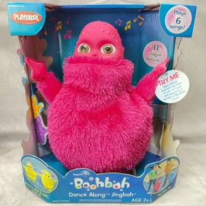PLAYSKOOL Boohbah Dance Along JINGBAH Pink 2004 Toy WORKS Sings Move NIB PBS 13" - Picture 1 of 9