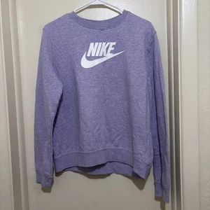 Nike Lavender Men's Long Sleeve Sweatshirt Crewneck Size Medium - Picture 1 of 3